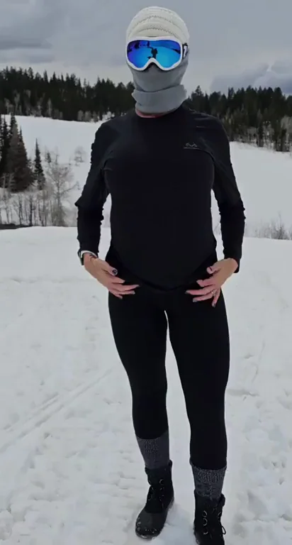 Just a MILF in the Snow