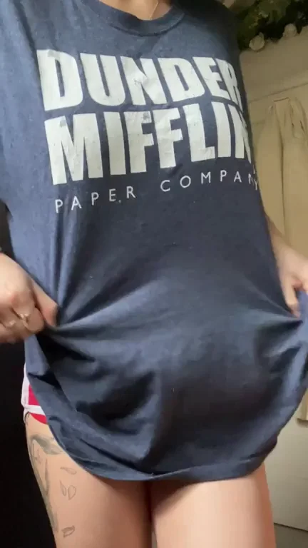 🔥 Dunder Mifflin Slut Wants You Feared & Loved for Her Massive Ghost Nipples 🍒