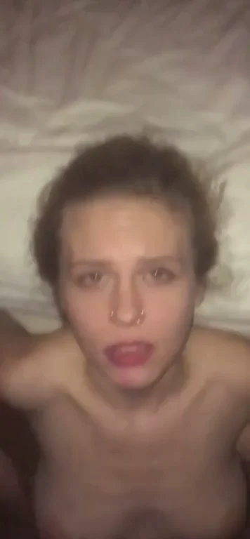 😩 Slut Begs for Cum Facial She Hates 💦