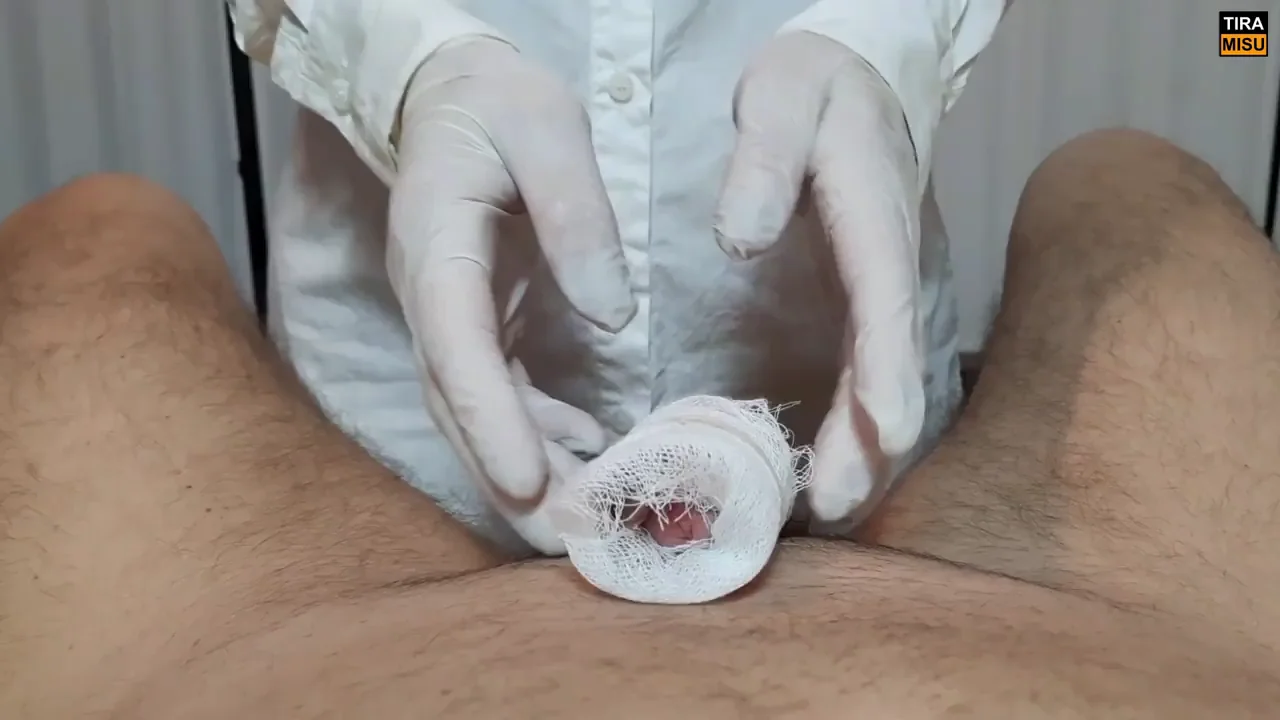 How a skilled nurse took extreme care of my wounded dick...