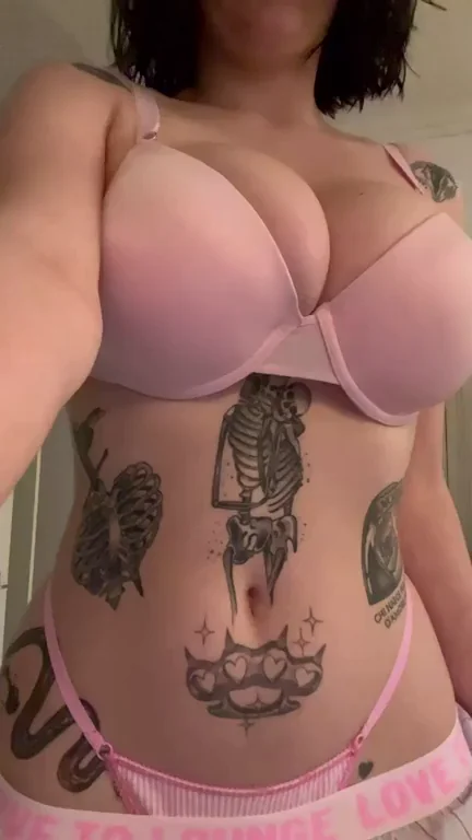 Hope you like my new pink lingerie (oc)