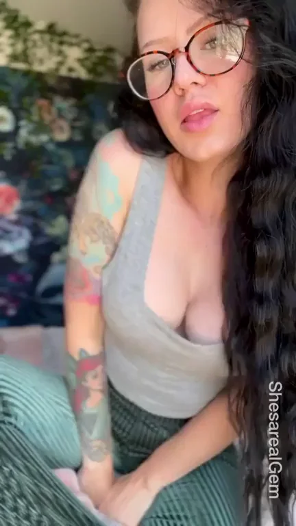 Squishy Tits Downblouse Tease 😍👀