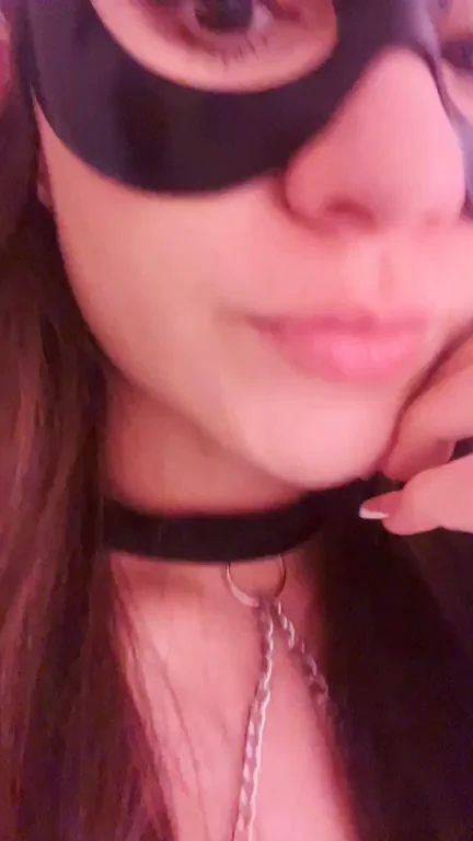 Latina Teen in Mask Begs to Drain Your Balls 😈💦