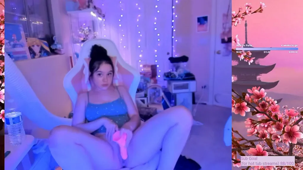 Post-Stream Fuckdoll Dildo Pounding 💦🔥