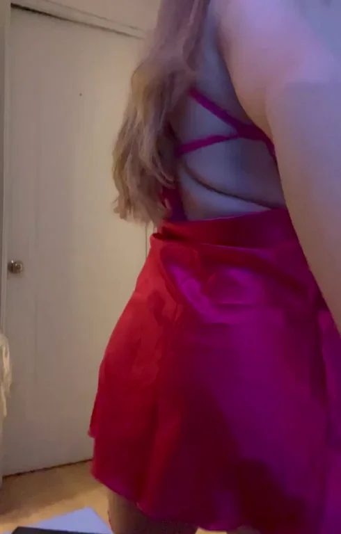 Obessed with Flaunting My Juicy Ass in Pink Thong 🍑🔥