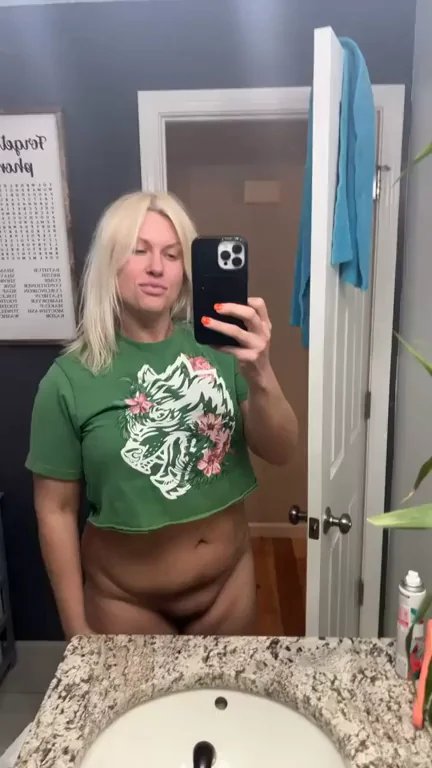 Not the biggest or the perkiest but a handful is a handful! OC titty drop