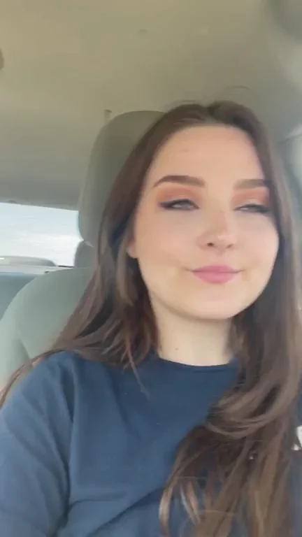Suck My Perky Tits on the Road? 🚗💦👅