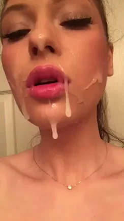 After getting my mouth fucked