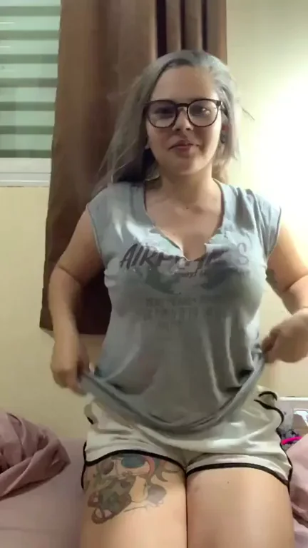 Loving My Huge Tits Overflowing This Sexy Lace Bra? 😍💋