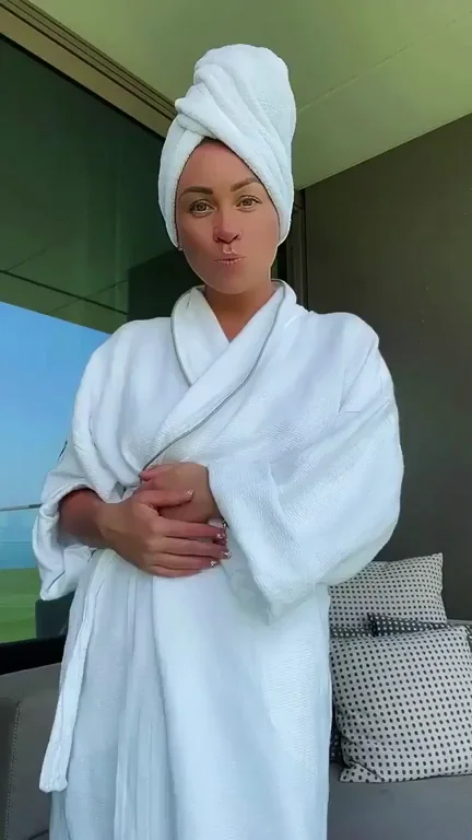 Modest flash from hotel in Dubai