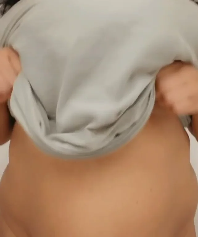 Ebony Babe's Massive Titty Drop Tease