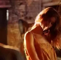 Losing her shirt