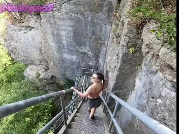 hiking with me always has a happy ending ;)