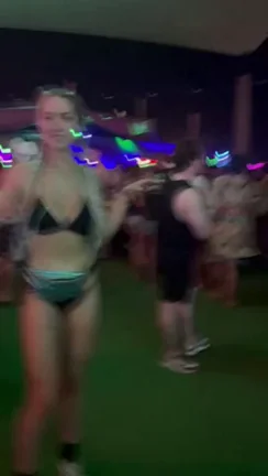 🔥 EDC 2022 Pre-Party Festival Slut Shaking Her Massive Tits & Juicy Ass 🍑💦