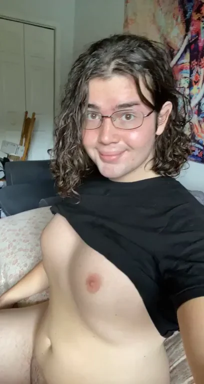 Super Soft & Hot Trans Babe Proudly Flashing Tits & Curves 😍💦