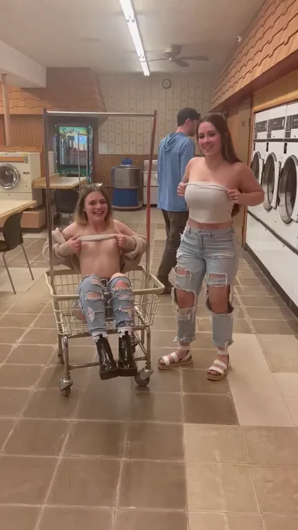 We always make laundry days fun ;)
