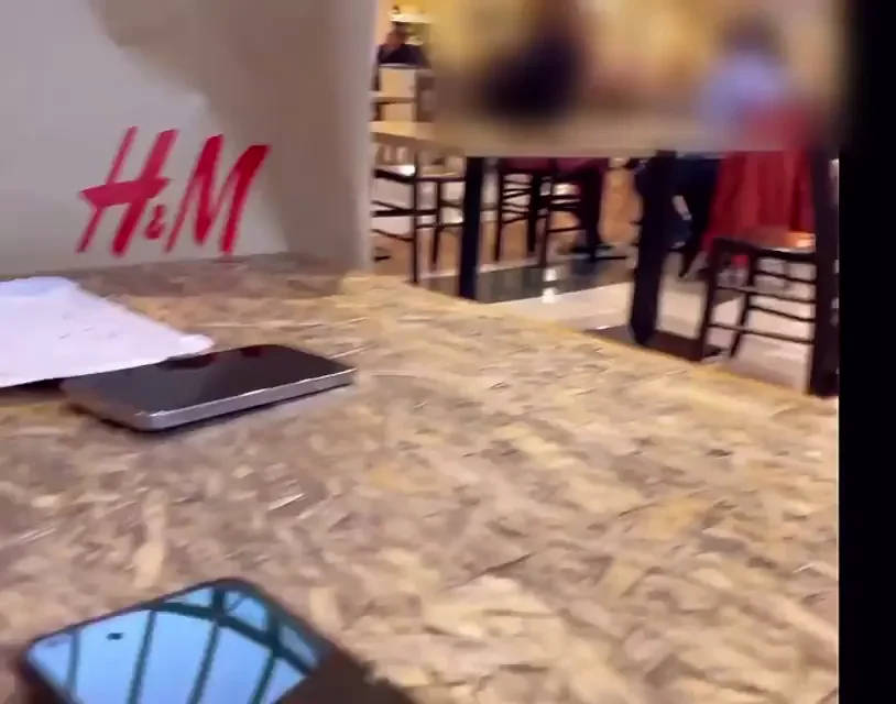After shopping, I need to take a drink. Do you think that I will grab some people attention?