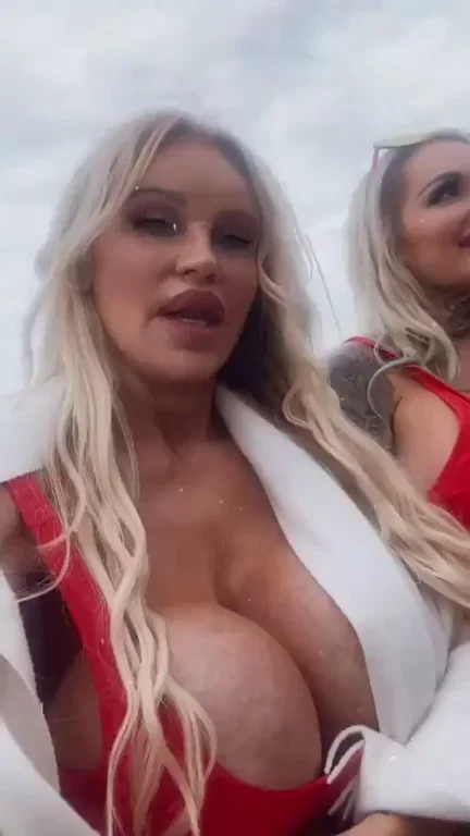 🍑 Sila Star, Dez Fraser & Russianbarbi's Massive Fake Tits Boat Tease 🔥