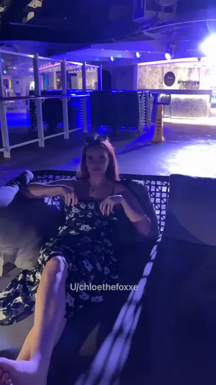 🔥 Public Tit Zoom on My Juicy Jugs in Neon Glory! 😈