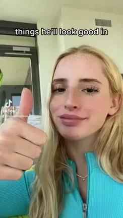 TikTok Tease: Blonde Slut Craves Cock in Her Tight Pussy :p