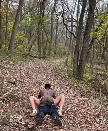 Caught Balls-Deep in the Woods: Public Trail Pound