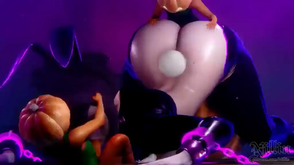 Morgana's Halloween Fuck Fest with Nillin 🕷️🍑💦