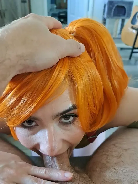Misty Cosplay Slut Deepthroats Your Fat Cock 💦🍆