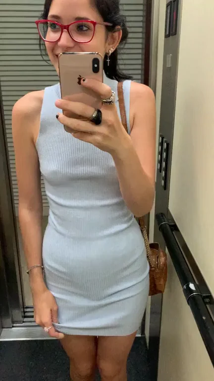 Petite Nerdy Flat Girl Proves She's a Total Fuck Toy