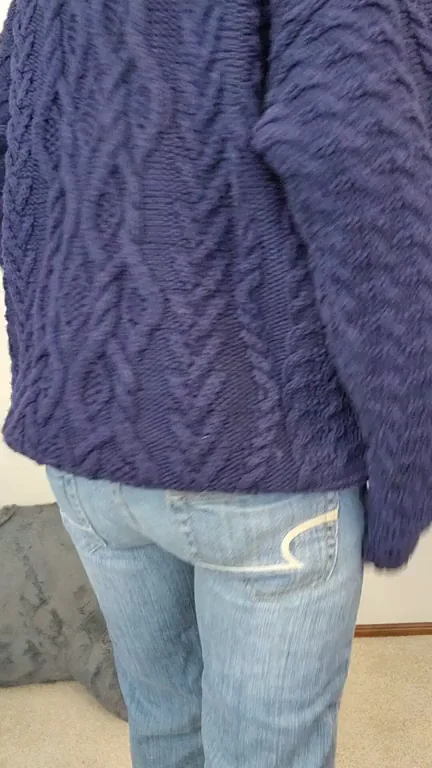 I hope viewing my booty from this angle makes you hard
