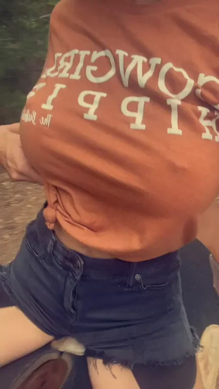 Bareback Riding My Stallion with Tits Bouncing Wild 🍆💦👙
