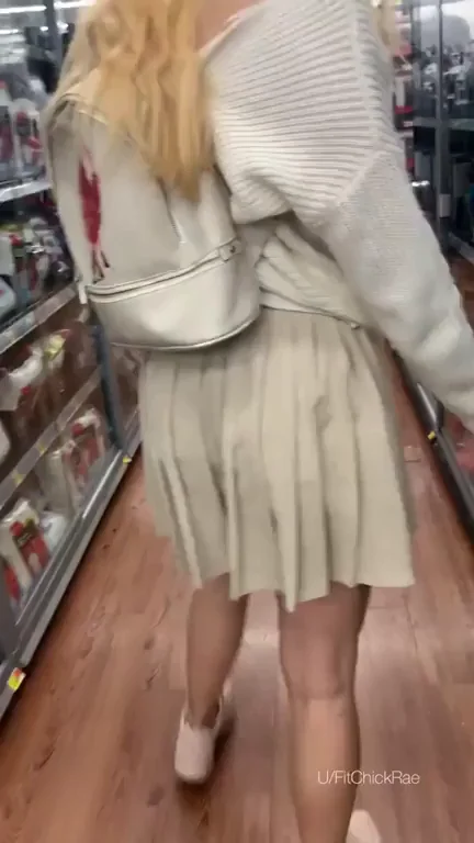 Panties Off in Walmart Aisle 😈🛒