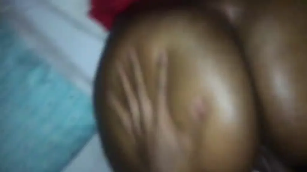 GF's Juicy Ebony Ass & Fresh Cum Facial Blast 💦🍑📹