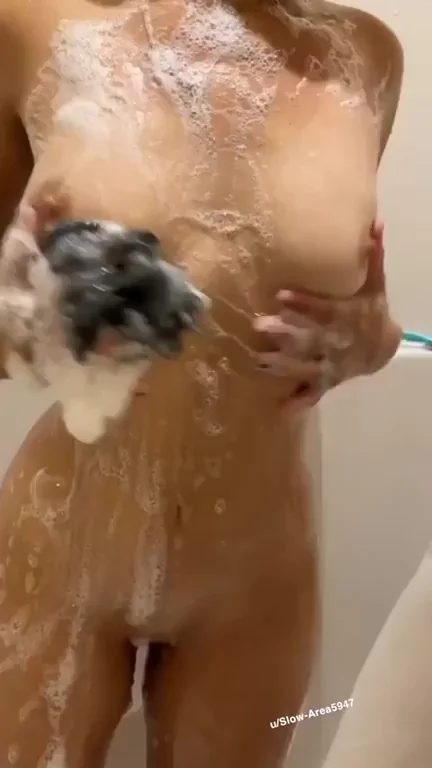Slide Into My Soapy Wet Pussy? 😏🧼💦