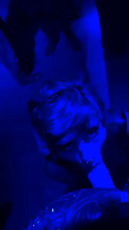 Sucking my dick in the middle of a night club. She put on a good show for everyone! [OC]