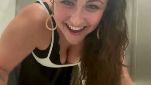 Naughty Wife's Peekaboo Tit Tease
