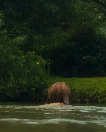 Joséphine de La Baume's Steamy Bikini Tease & Wet Skinny Dip in Road Games