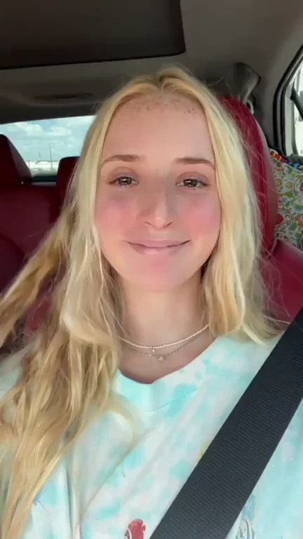 Blonde Car Slut Teases: Hope I Gave You a Fat Boner! 😈🚗💦