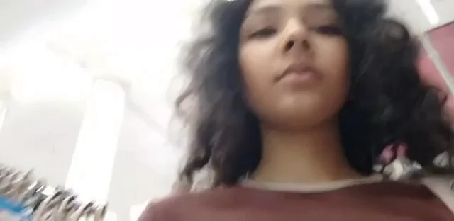 Kmart Spice: Busty Babe Flashes Tits 😈👅 [GIF]