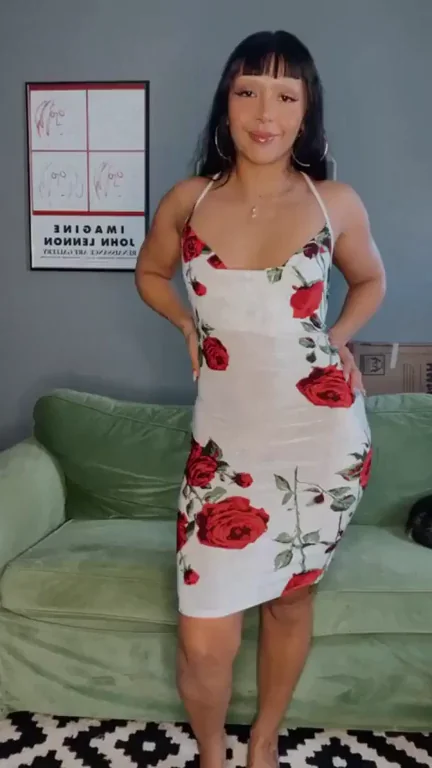 Keeping the dress on or off? Either way I'm not wearing panties