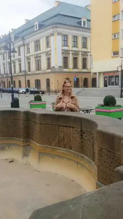 Well. The fountain may not be working, but my big boobs are "working". Heh