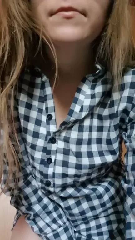 Plaid Tease: Stripping Down to Bare Slutty Curves