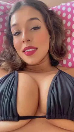 Bimbo Begs: Cum All Over My Massive Tits! 💦🍒