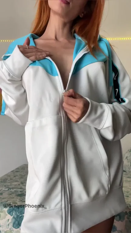 Tiny 4'11" Redhead Slut Teases with Perky Tits & Juicy Pussy 😈🔥