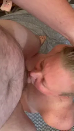 Pretty Eyes Gazing Up While Worshipping Your Throbbing Cock 😍🍆💦