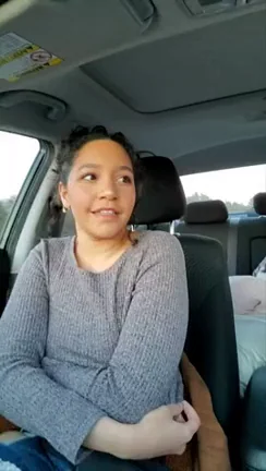 Car Change Tease: Asian Babe Flashes Tits, Praying No Peepers Spy