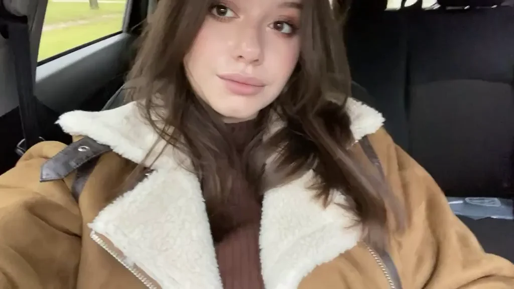 Public Car Tease: Help Me Strip This Coat Off?