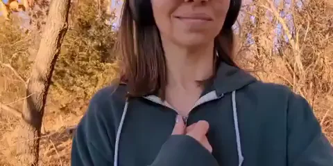Quick Tit Tease in Hoodie Turns Me On So Hard! 🔥🍈🍈 [GIF]