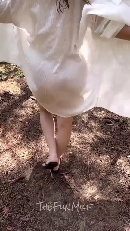 Cum for a quiet walk with me! [GIF]