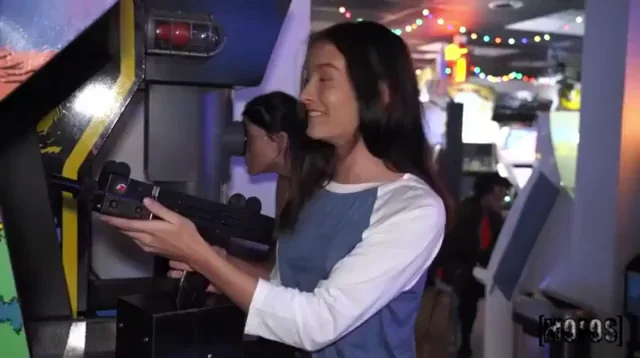 Hottie Fucking in the Arcade