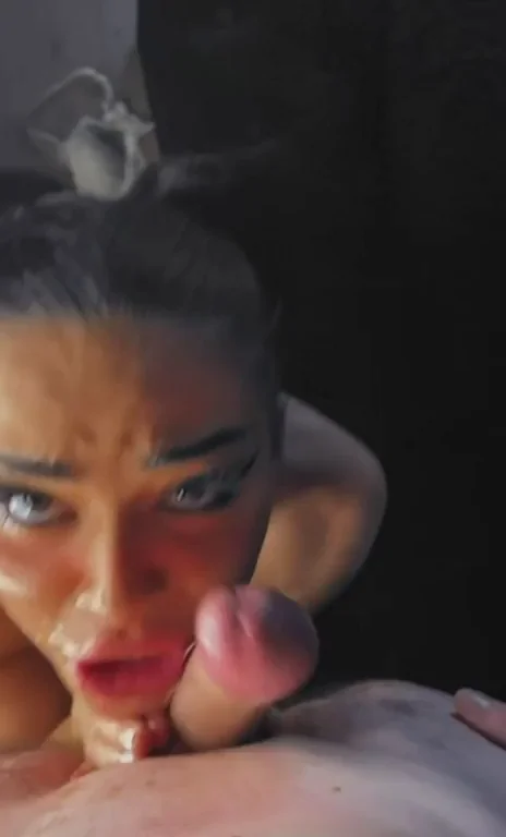 How good girls finish a blowjob